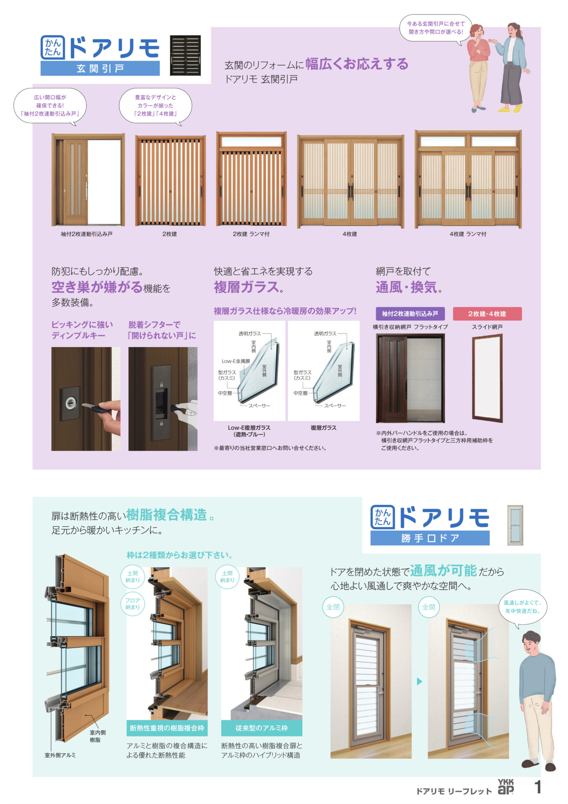 玄関引戸・勝手口ドア